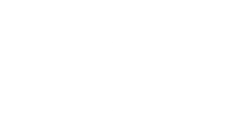 White Louisville Slugger logo on a transparent background