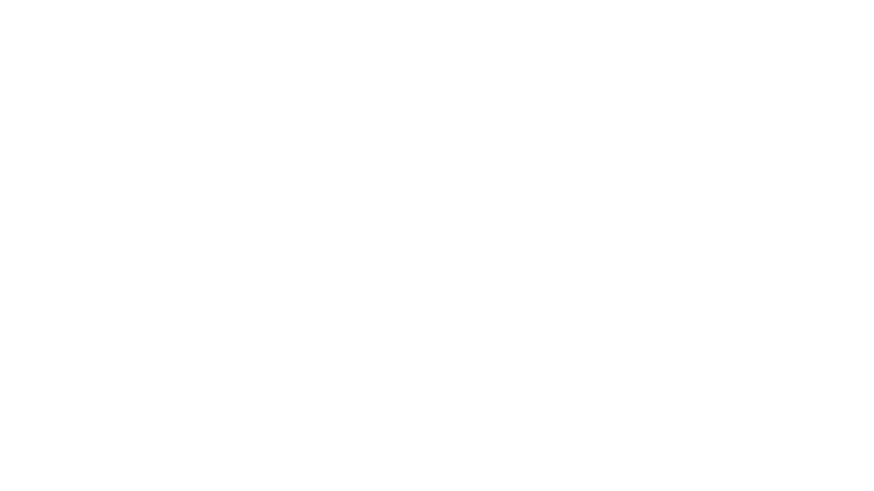 Marucci logo in white on a transparent background.