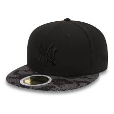 New York Yankees 59Fifty Black/Reflective Camo Fitted Hat